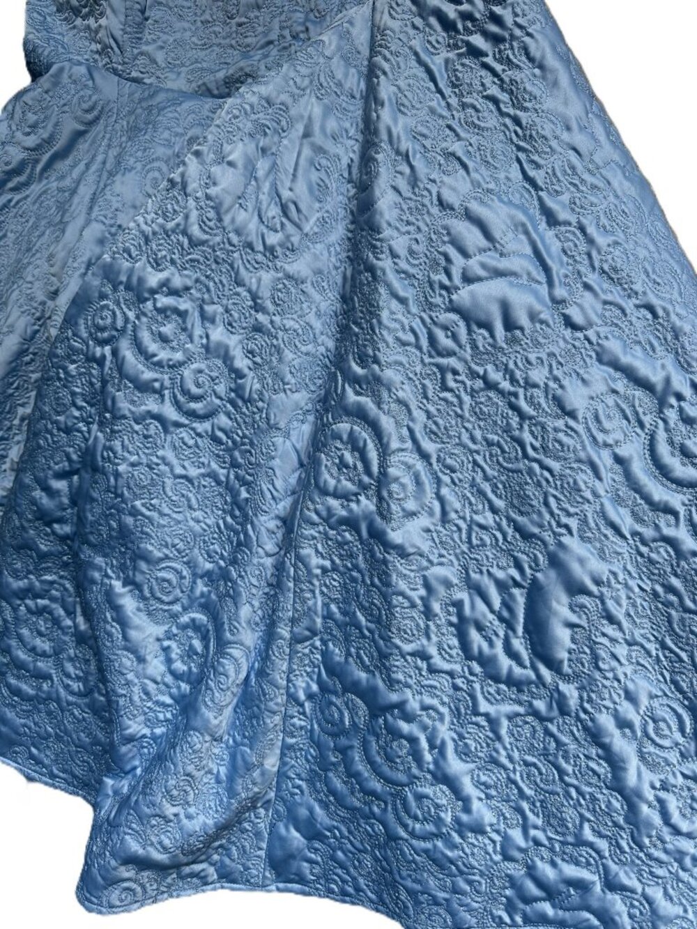 Disney + Torrid Blue Cinderella Dress Corset A Line Midi Size 20 Embroidered - Picture 5 of 12